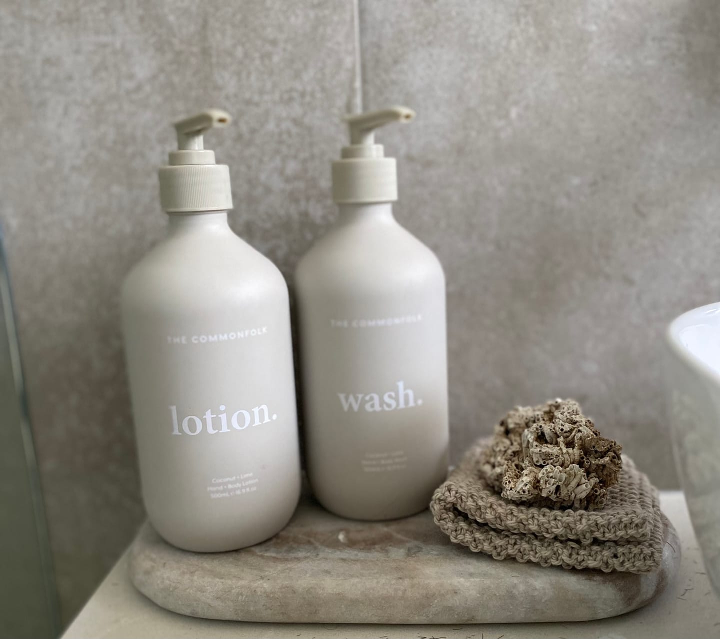 Customer photo review of Keep It Simple Wash+Lotion Kit - Pumice
