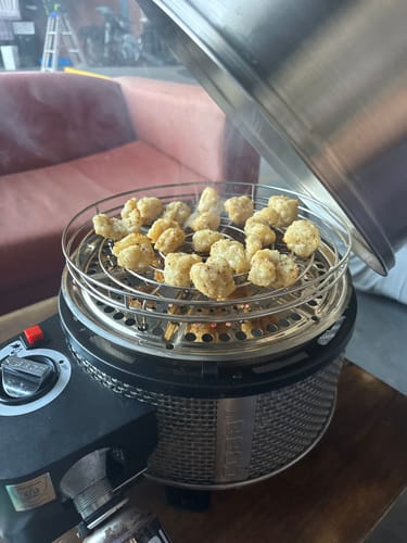 Customer photo review of COBB Grill Gas Bundle