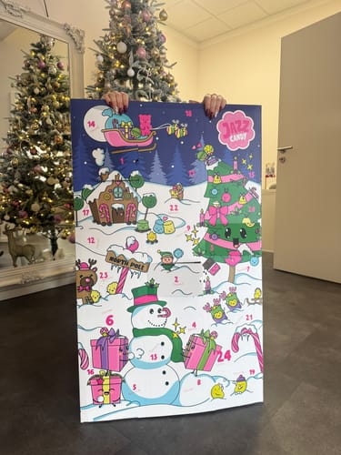 Customer photo review of 1 METER XXL Jazz Candy Adventskalender