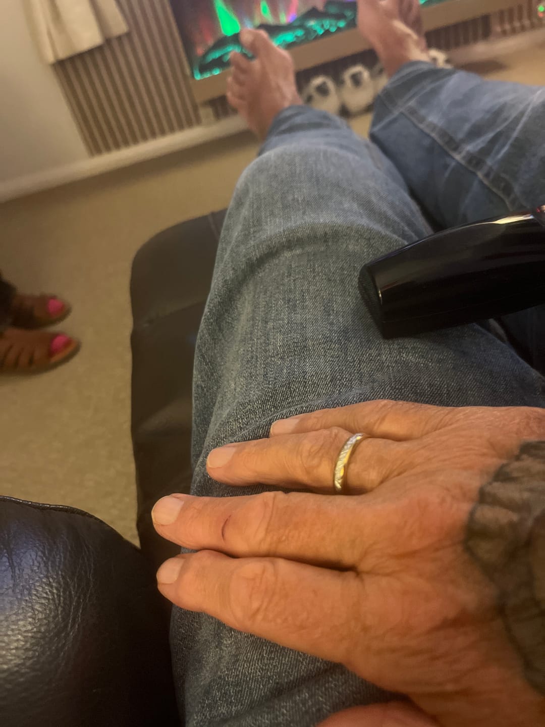 Customer photo review of The Golden Steel Wonder Ring Set