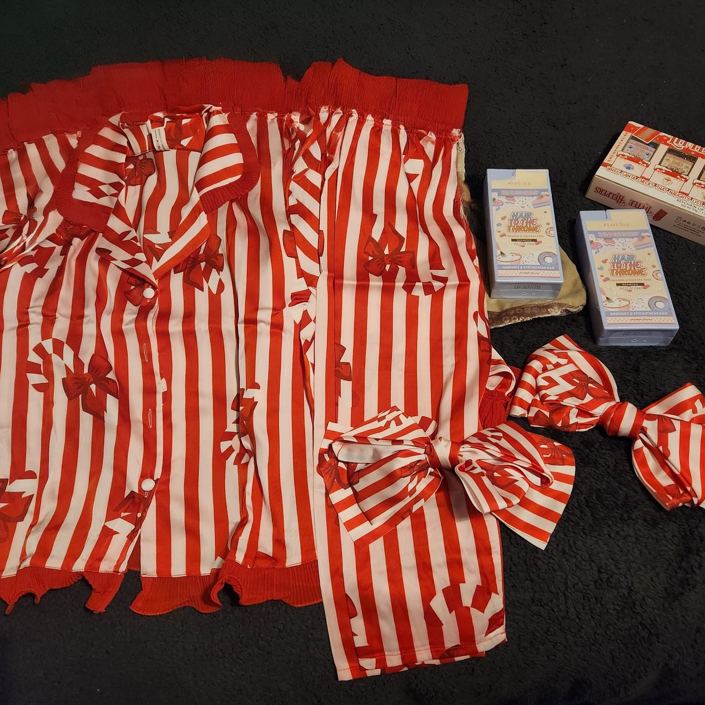 Customer photo review of P.Louise Kids Christmas Pyjamas
