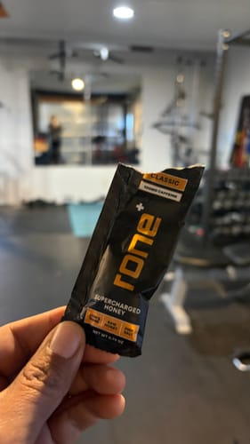 Customer photo review of VARIETY PACK - 100mg Caffeine - SuperCharged Honey (20-Pack)