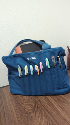 Customer photo review of Soolla® Studio Bag, Blueberry Bliss