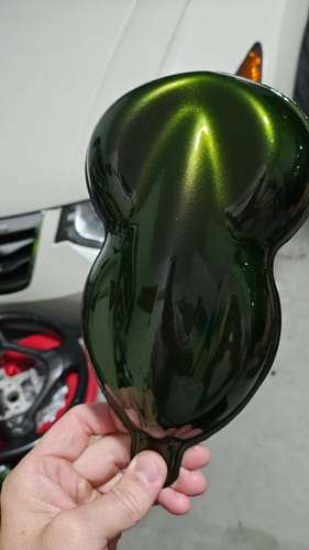 Customer photo review of Mutation Green Painted Sample (Black Ground Coat)