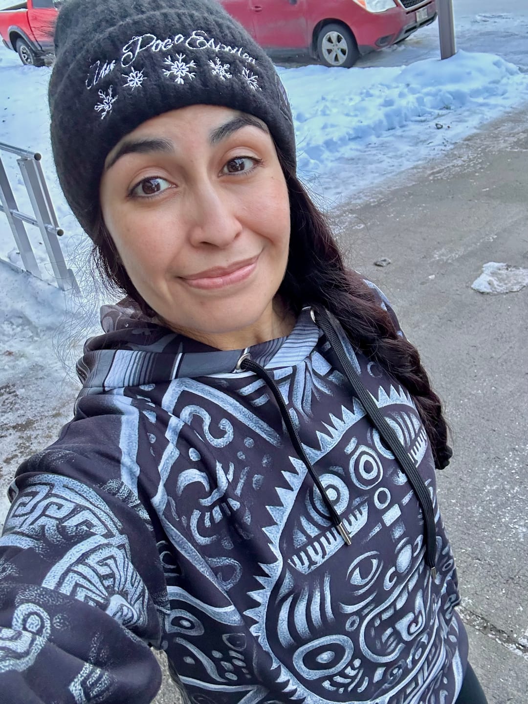 Customer photo review of Xiuhpohualli Hoodie