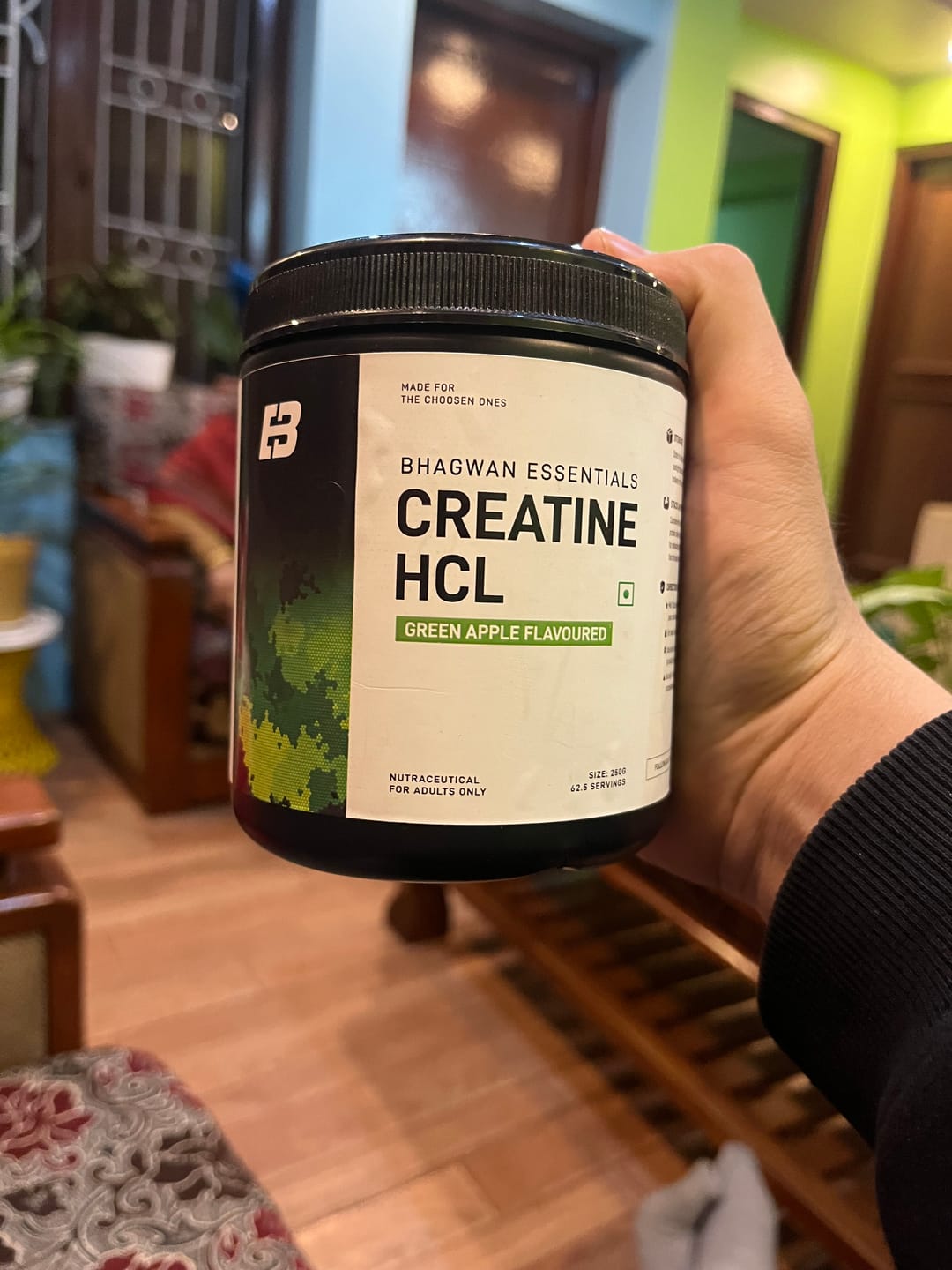 Customer photo review of Creatine HCL  | 100% Pure (Limited Edition)