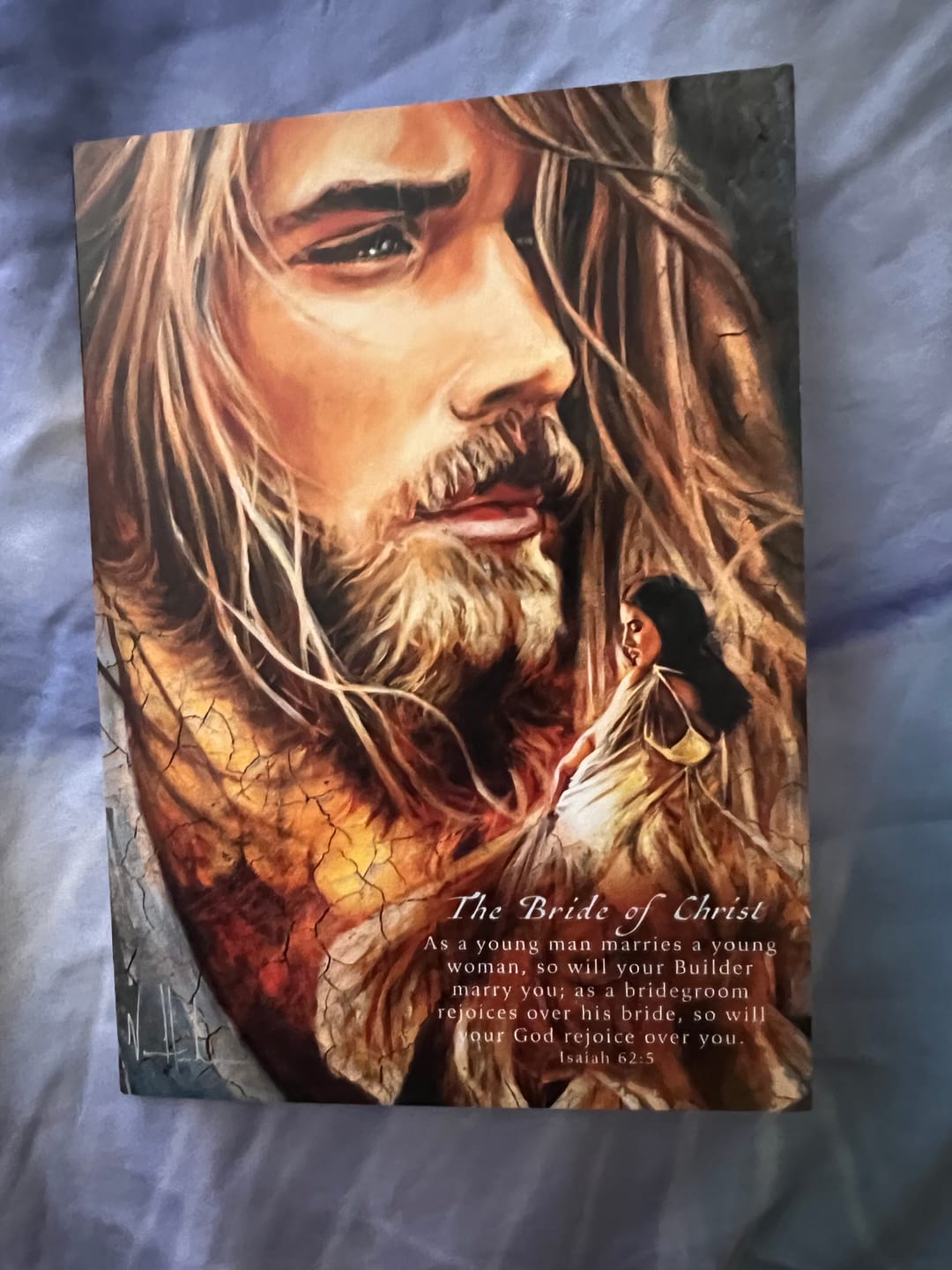 Customer photo review of The Bride of Christ Greeting Card