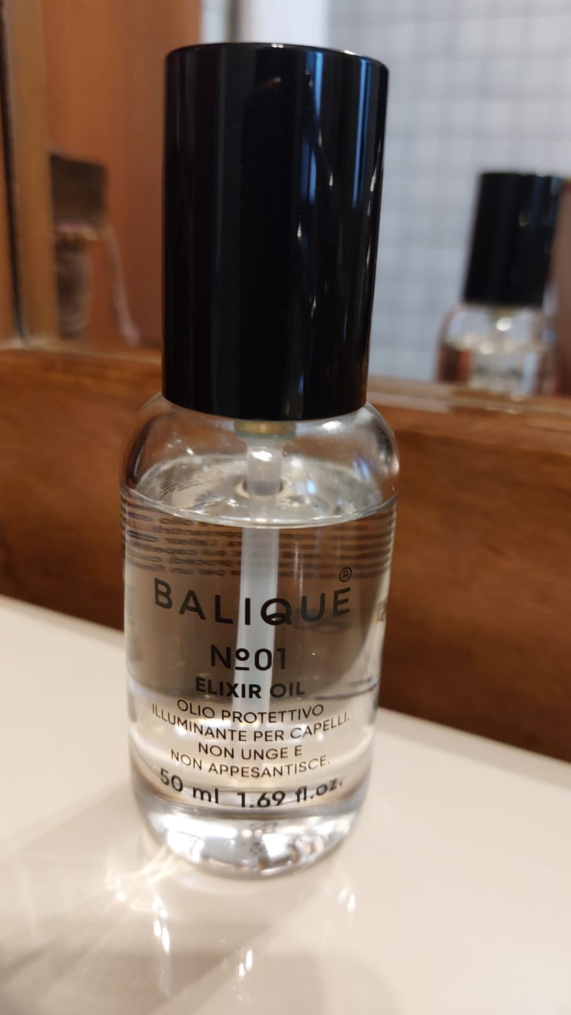 Customer photo review of N°01 - ELIXIR OIL - OLIO PROTETTIVO 50ml