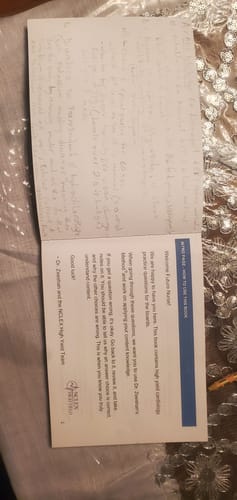 Customer photo review of NCLEX HIGH YIELD CARDIOLOGY PRACTICE QUESTIONS BOOK