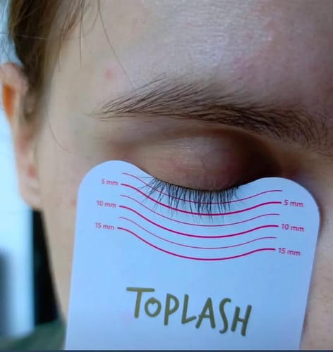 Customer photo review of Toplash eyelash and eyebrow growth serum — 3ml