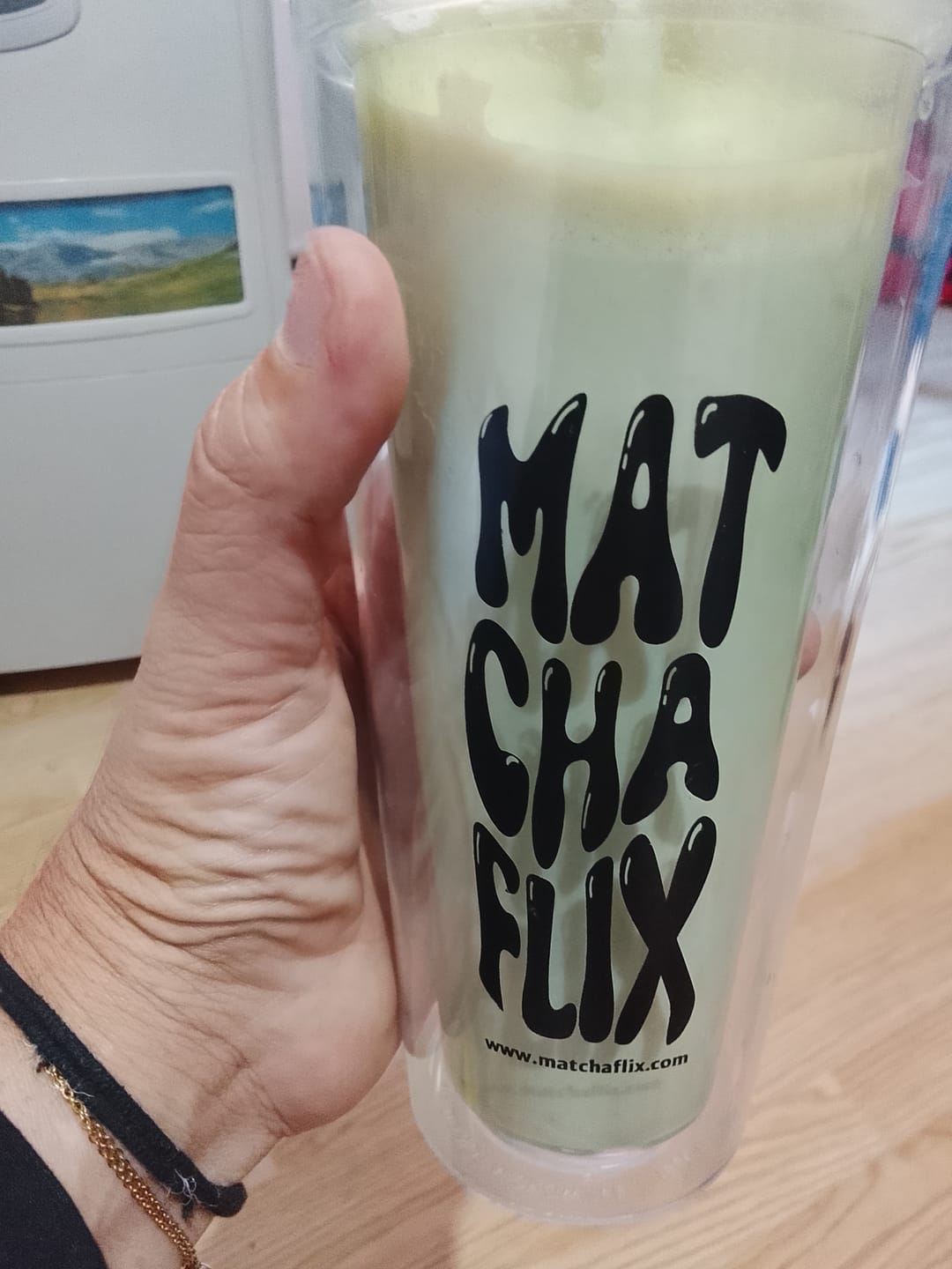 Customer photo review of Té Matcha Premium Coco