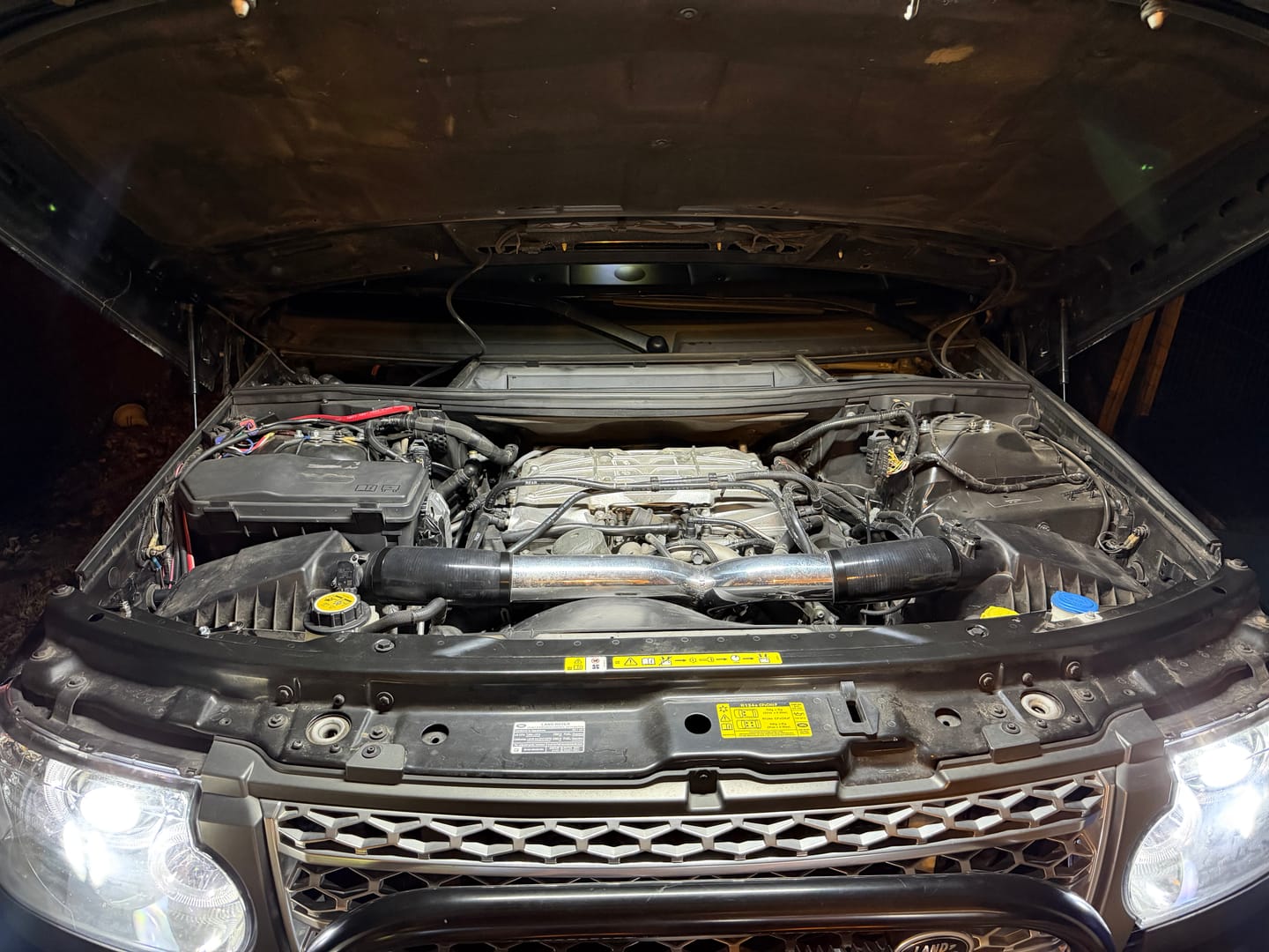 Customer photo review of Engine Bay LED Light Kit Universal Automatic On/Off