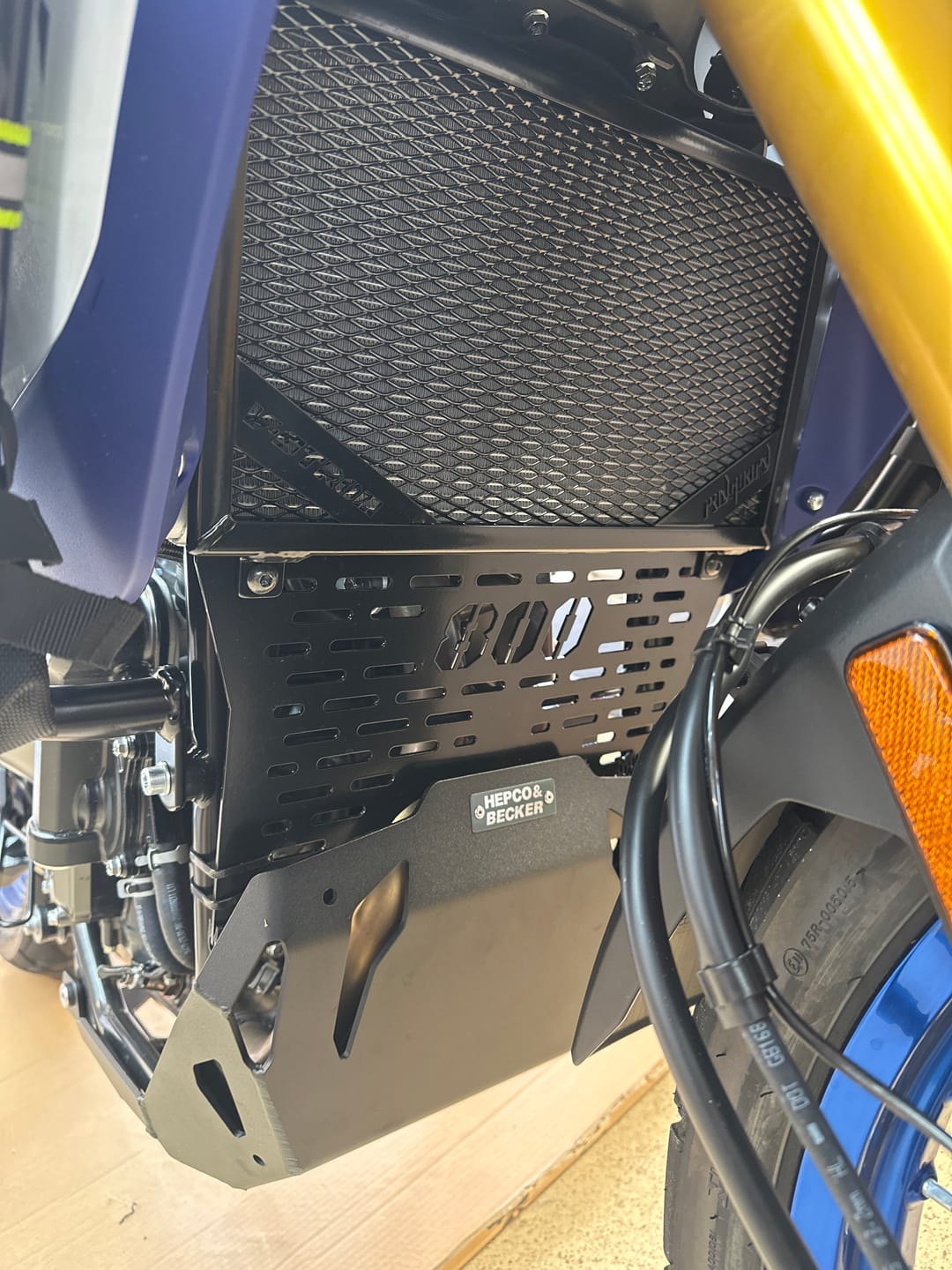 Customer photo review of Suzuki V-Strom 800DE 2023-2025 Radiator Guard and Engine Guard SET