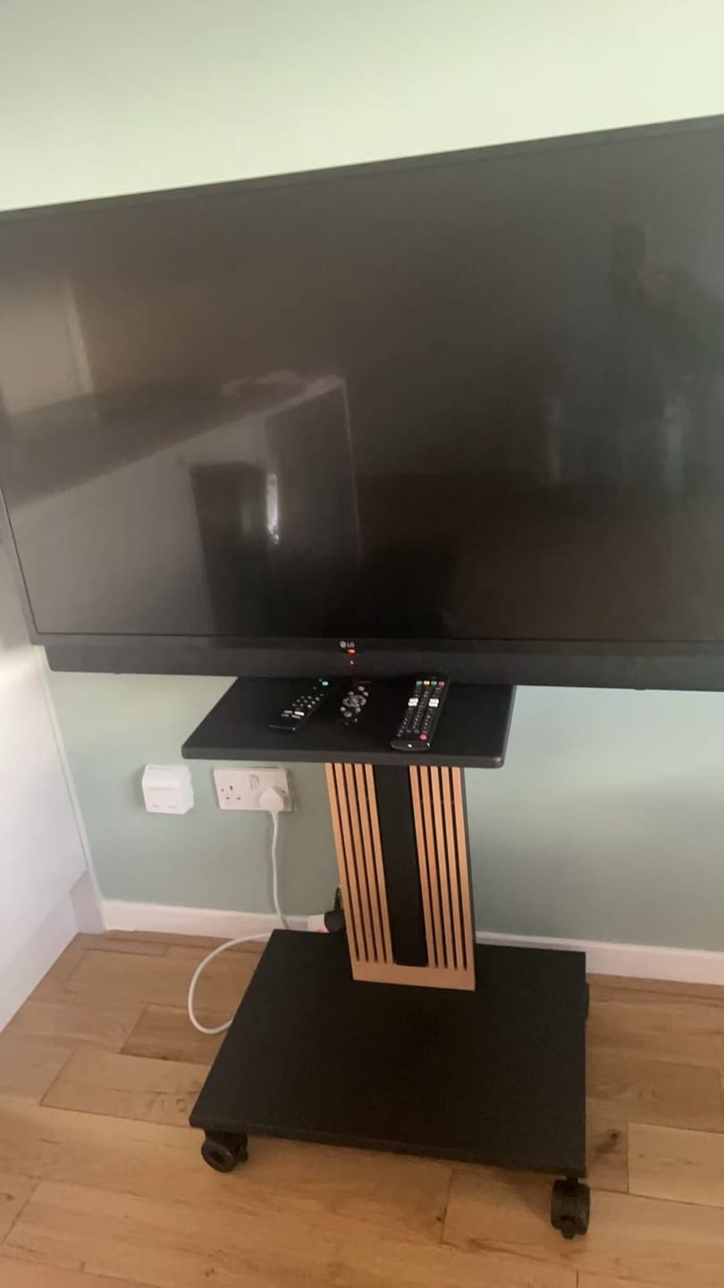 Customer photo review of ZEN FT65 Floor TV Stand