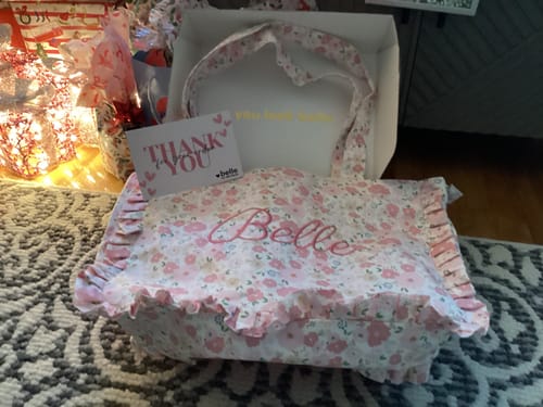 Customer photo review of Positano Tote Bag