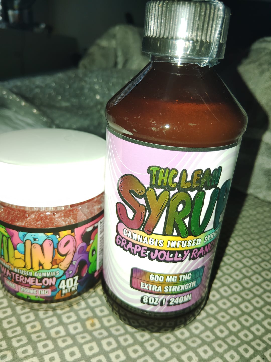 Customer photo review of 600mg THC Syrup
