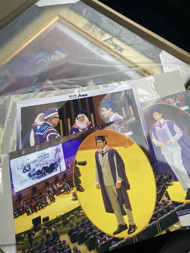 Customer photo review of Trousers With Belt Loop - Light Grey (Slim Straight)