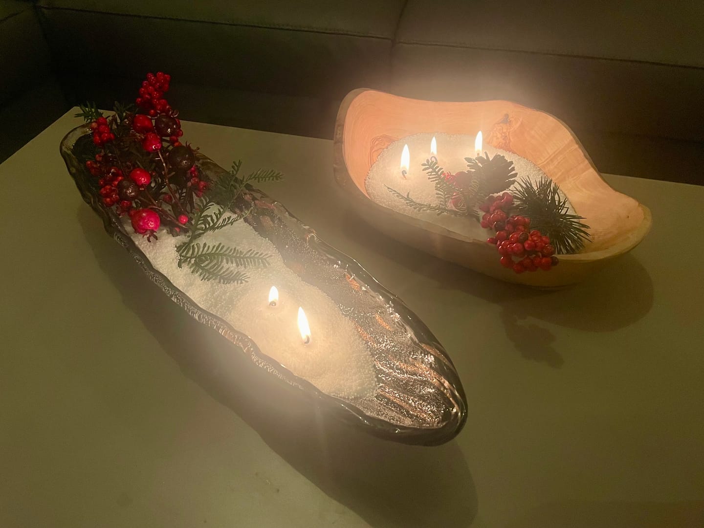 Customer photo review of Candle Sand 3kg/6.6 lb Bucket + 100 Wicks by Candlera®