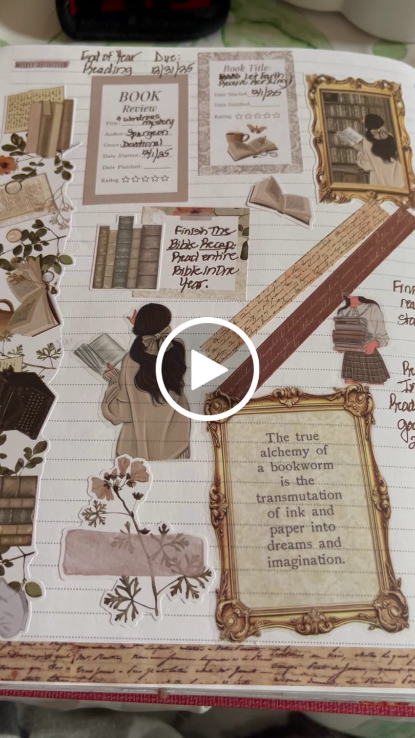 Customer video review of Bookworm Vol. 3 Sticker Book