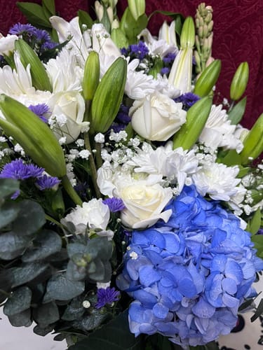 Customer photo review of Blue Gardenia