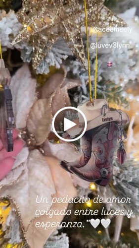 Customer video review of Boots And Hat Cowboy Cowgirl Personalized Christmas Ornament