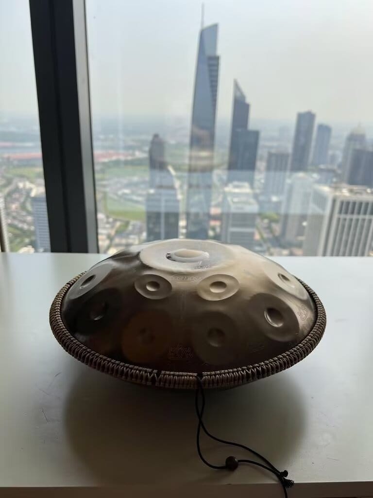 Customer photo review of Cosmos handpan-Pietralis handpan instrument 9/10/12 Notes