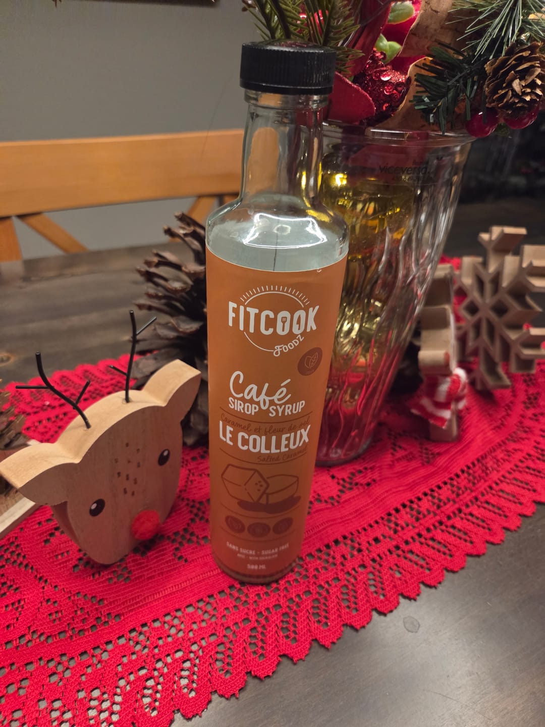 Customer photo review of Fitcook Foodz - Sirop pour Café - 500ml