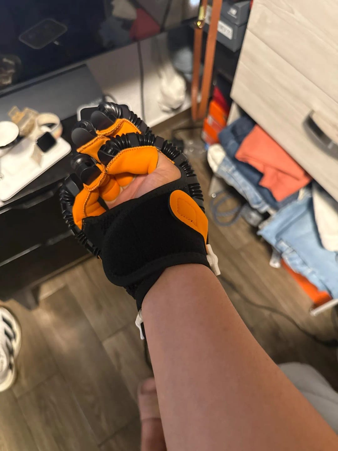 Customer photo review of ReGrip™ | Rehabilitation Glove