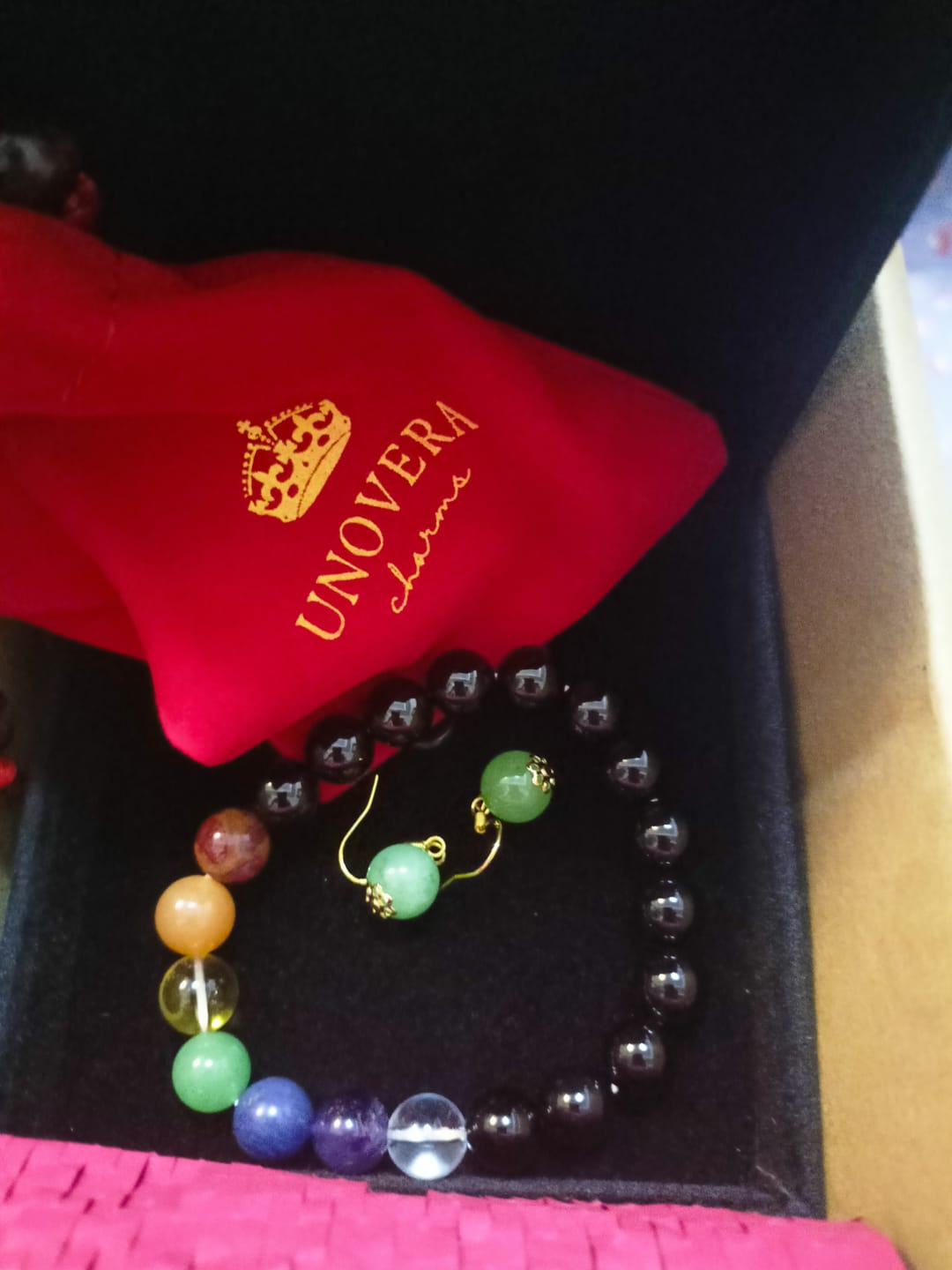 Customer photo review of Premium Black Jade for Wealth, Health & Strong Protection