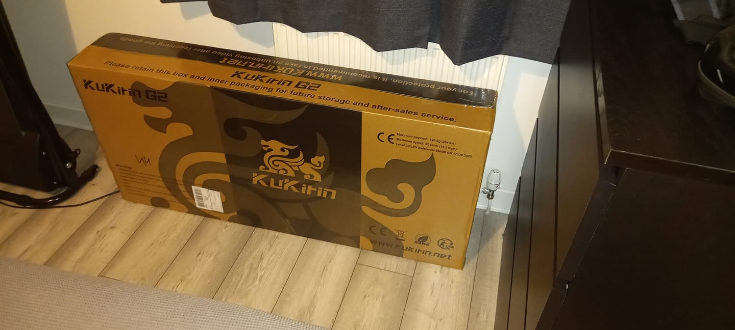 Customer photo review of KuKirin (Kugoo) G2 Electric Scooter (2025 Upgrade)