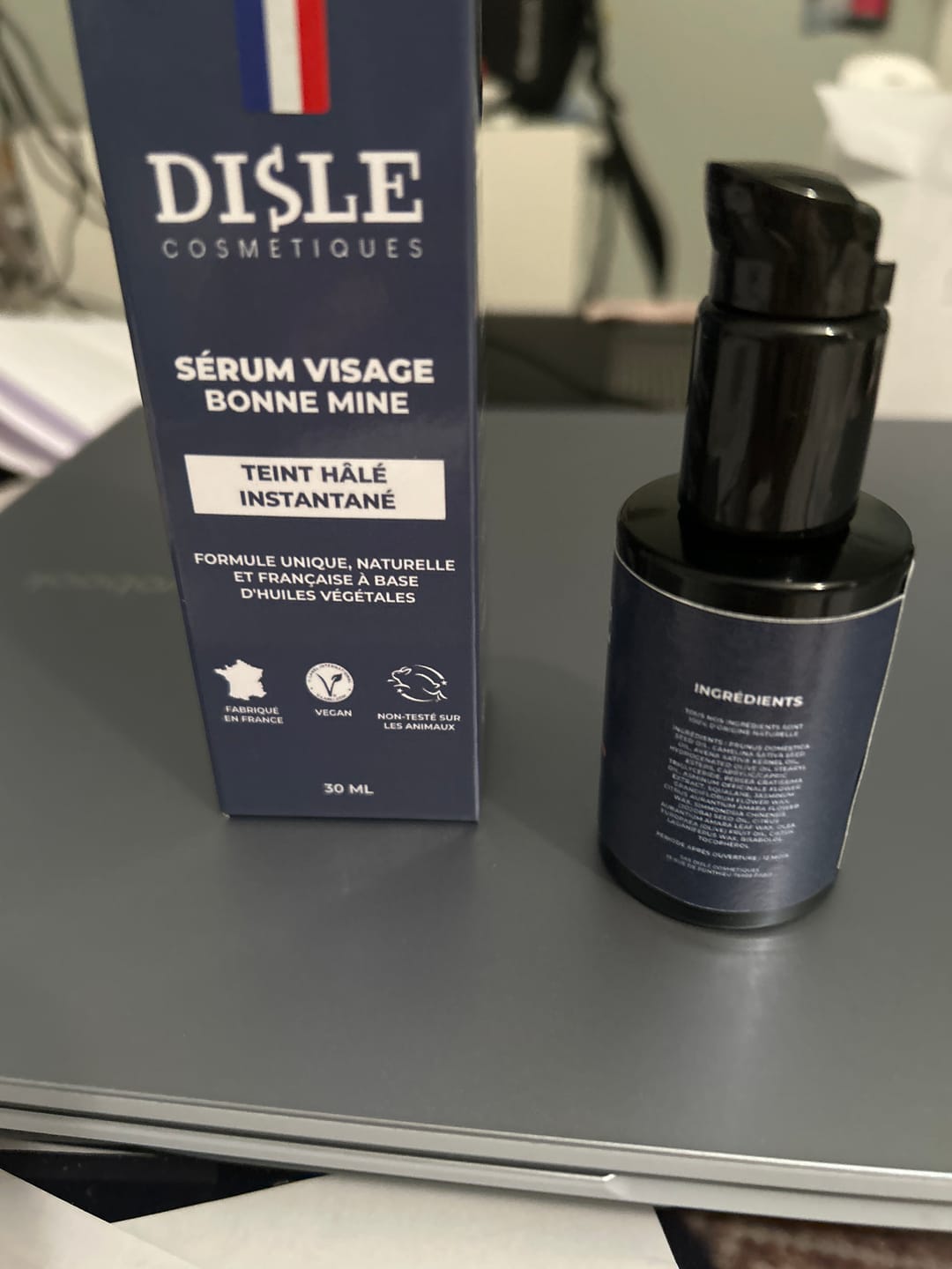 Customer photo review of CRÈME HYDRATANTE VISAGE À LA ROSE