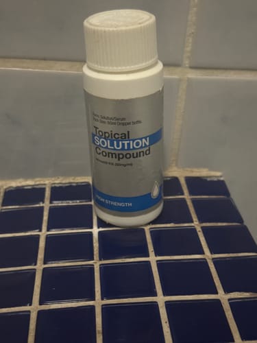 Customer photo review of Minoxidil High Strength (5%) SOLUTION, 3x60ml pack