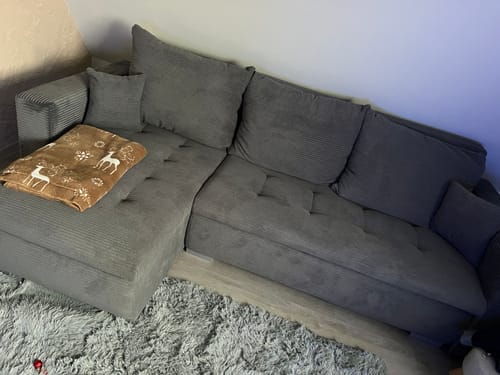 Kliento apžvalga su nuotrauka apie Minkštas kampas LOKO DRYŽUOTAS