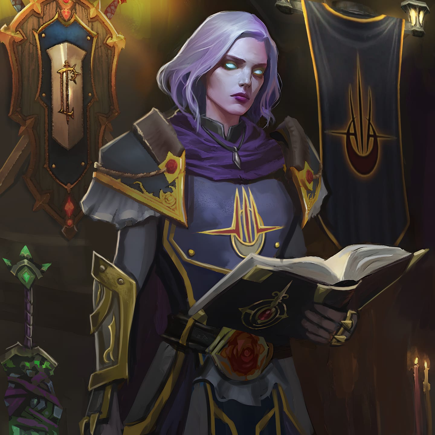 Customer photo review of Game Character Portrait
