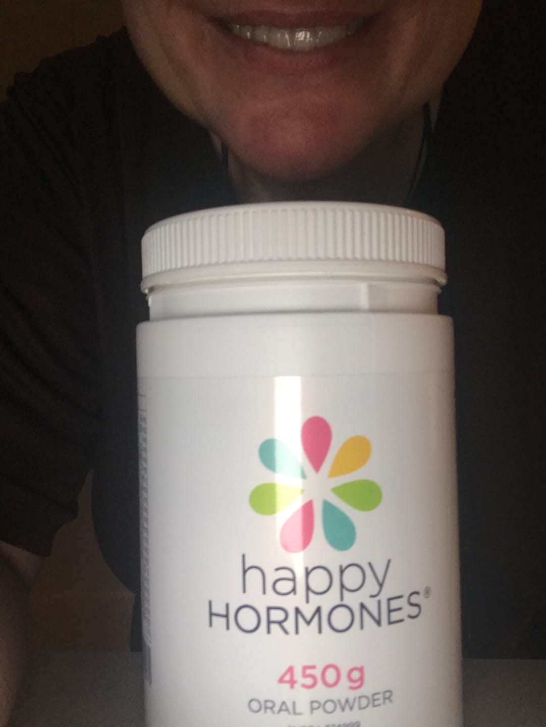 Customer photo review of Hormone Balance Supplement Powder - Happy Hormones® Powder