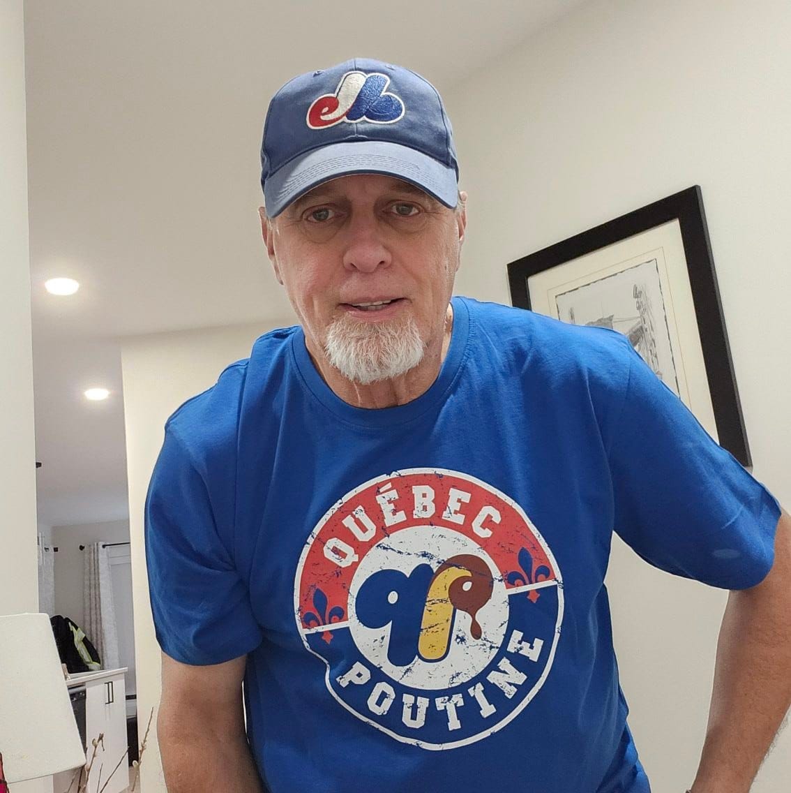 Customer photo review of Quebec Poutine Logo T-shirt
