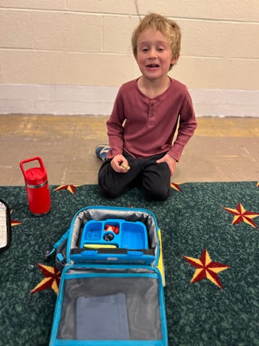 Customer photo review of Anderson Tuftex Foggy Herringbone Carpet Runner🔥