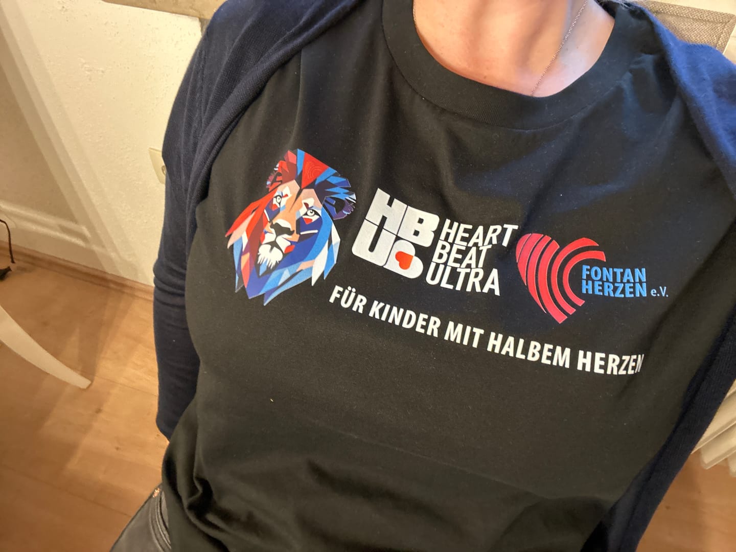 Customer photo review of Fontanherzen & Heartbeat Kollektion 2025 - Bio Premium T-Shirt Frauen