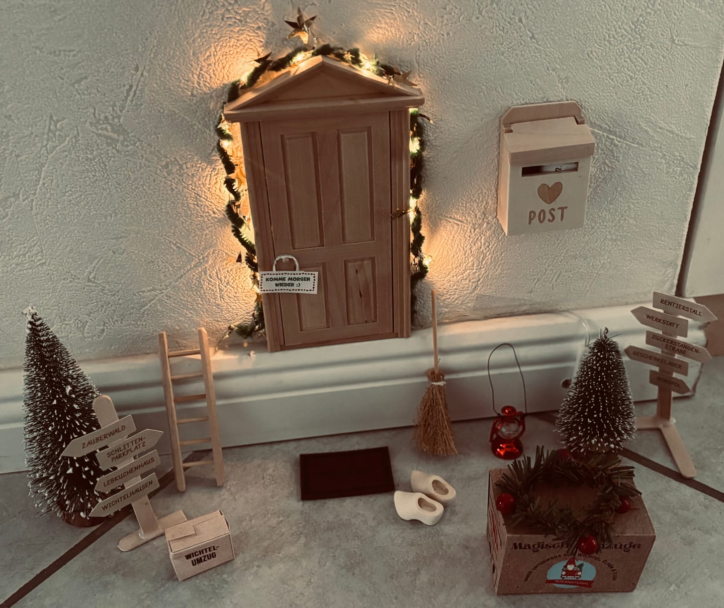 Customer photo review of Wichteltür Set inkl. Zubehör & Baustellen DIY KIT