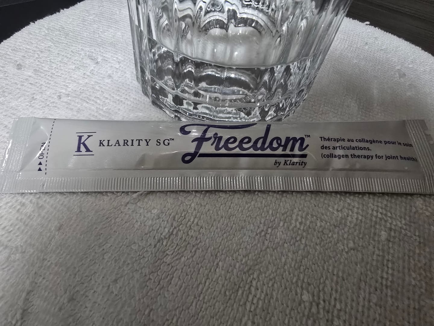 Customer photo review of Freedom by KlaritySGᵀᴹ - Medical Grade Bioactive Collagen Peptides to heal Joint pain