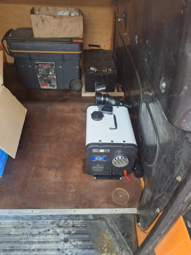 Customer photo review of Nordkapp™ Remote Control for Air heater (GSM)