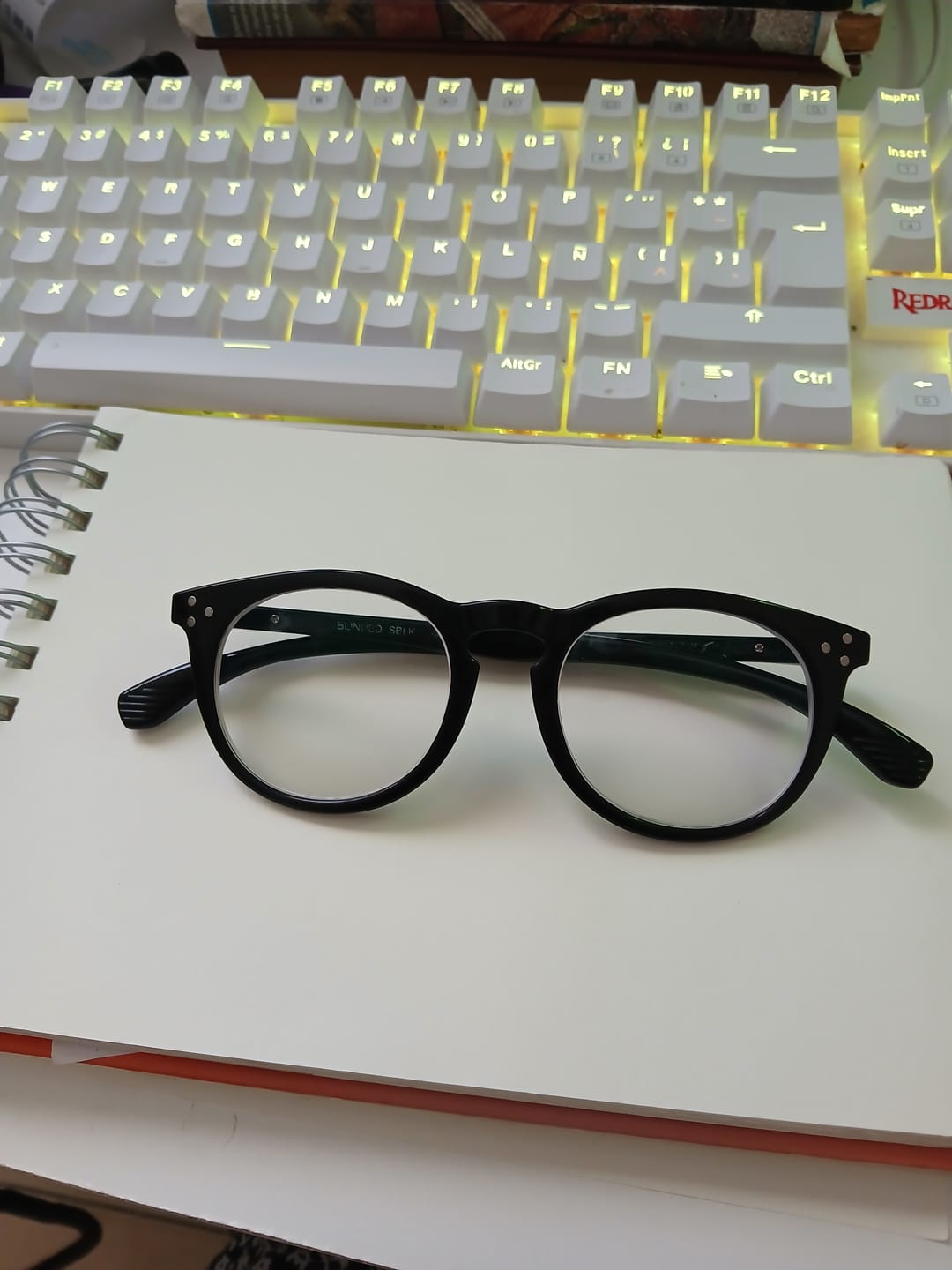 Customer photo review of LENTES ORGANICAS CON ANTIRREFLEX