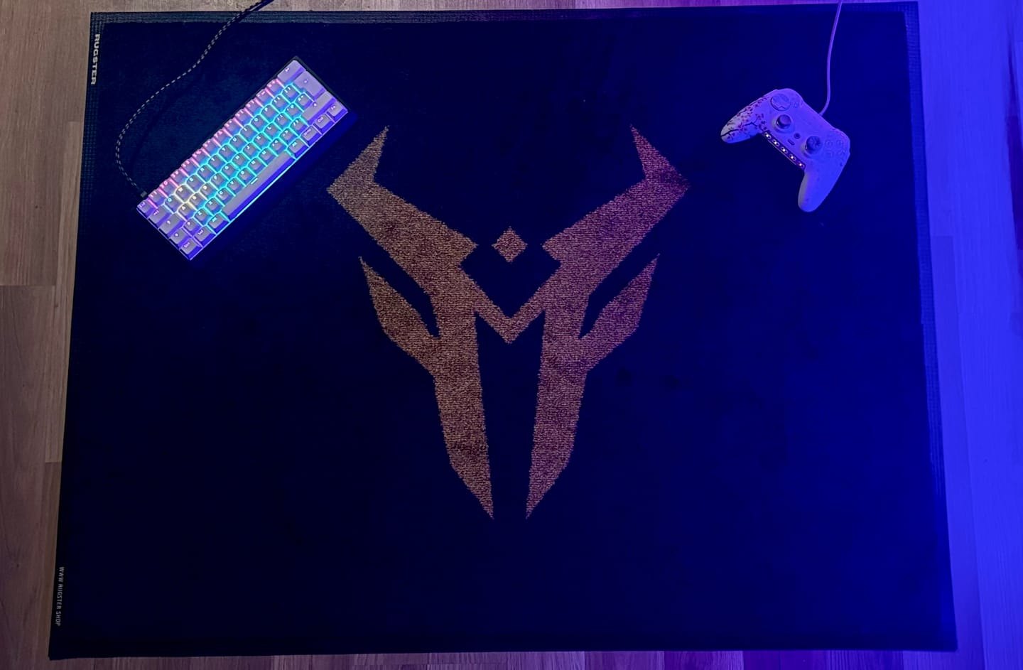 Customer photo review of Custom Indoor Logo Mat