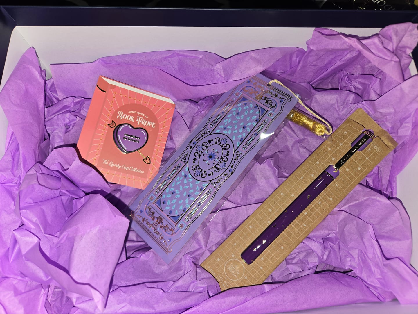 Customer photo review of Literati Bookmark - Wisteria