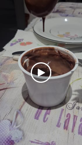 Customer video review of Budino proteico al cioccolato