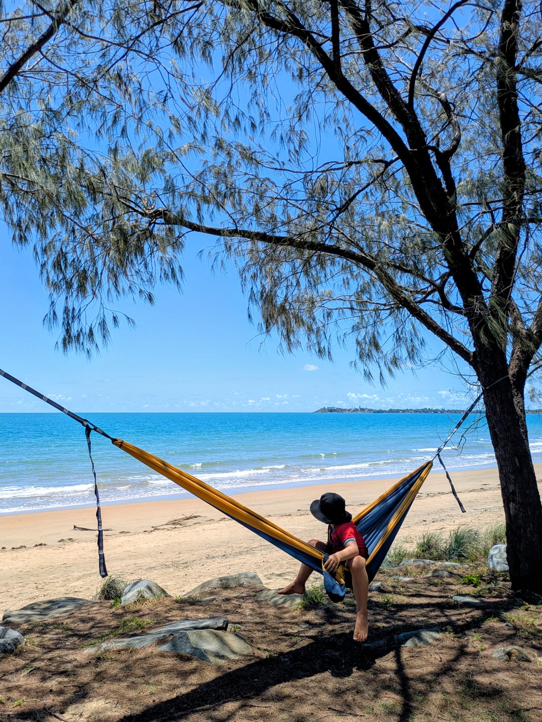 Customer photo review of Nomad Hammock with straps
