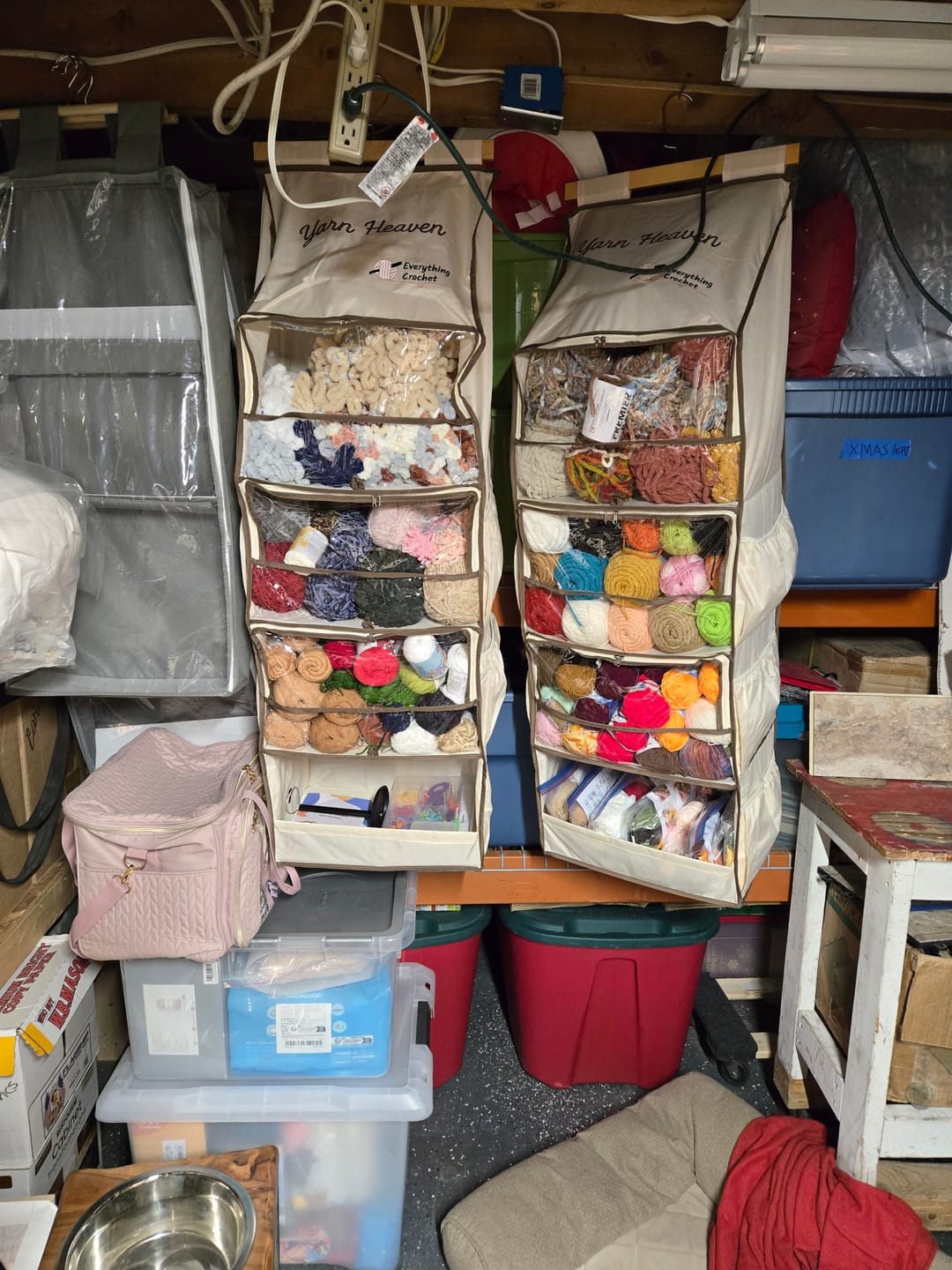 Customer photo review of Yarn Heaven Storage Bag