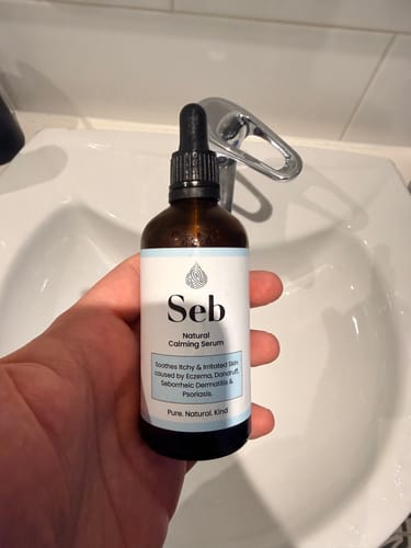 Customer photo review of Seb Natural Calming Serum