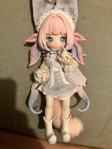 Customer photo review of The Lulu Elf Story Four-eared Spirit 1/12 BJD Limited Action Figure【Shipped in Sept./Oct. 2025】