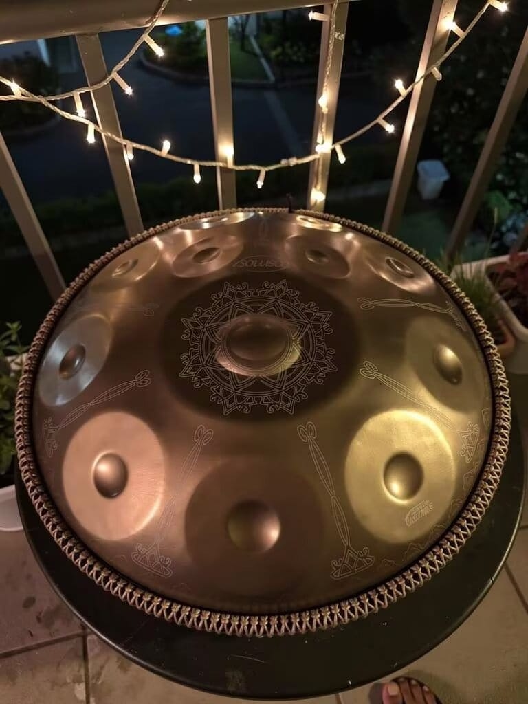 Customer photo review of Cosmos handpan-Pietralis handpan instrument 9/10/12 Notes